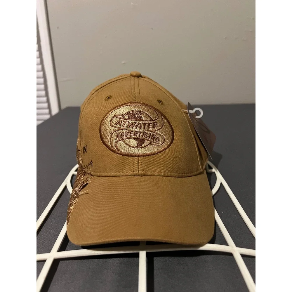 Dri Duck Wildlife Series‎ Turkey Embroidered Hat Brown Atwater Advertising NWT